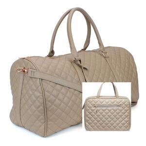 Ms Lovely Duffle and Toiletry Travel Bag